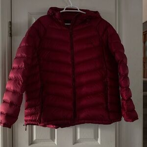 L.L. Bean Red Puffer Jacket